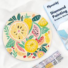Charger l'image dans la galerie, Diamond Painting sur Disque en Bois - Fruits