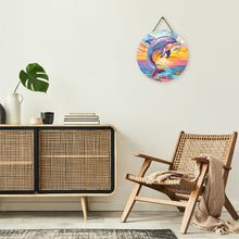 Charger l'image dans la galerie, Diamond Painting sur Disque en Bois - Dauphin