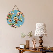 Charger l'image dans la galerie, Diamond Painting sur Disque en Bois - Oiseau sur une branche