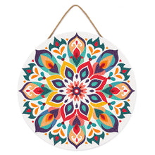 Charger l'image dans la galerie, Diamond Painting sur Disque en Bois - Mandala floral