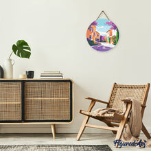 Charger l'image dans la galerie, Diamond Painting sur Disque en Bois - Printemps en Provence