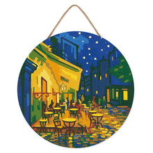Charger l'image dans la galerie, Broderie Diamant sur Disque en Bois - Van Gogh - Café