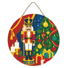 Charger l'image dans la galerie, Broderie Diamant sur Disque en Bois - Casse-Noisette de Noël