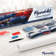 Charger l'image dans la galerie, Broderie Diamant | Broderie Diamant - Lion abstrait | animaux Broderie Animaux lions | FiguredArt
