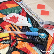 Charger l'image dans la galerie, Broderie Diamant | Broderie Diamant - Pleine Lune au bord de lEau | Broderie Paysages paysages | FiguredArt