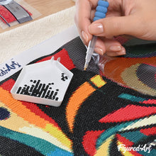 Charger l'image dans la galerie, Broderie Diamant | Broderie Diamant - Colley dans le Jardin | animaux Broderie Animaux | FiguredArt