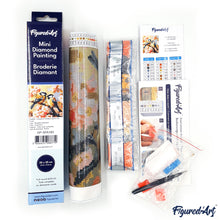 Charger l&#39;image dans la galerie, Mini Diamond Painting 25x25cm - Renne Doré