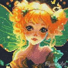 Charger l'image dans la galerie, Mini Diamond Painting 25x25cm - Jolie Petite Fée