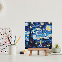 Charger l'image dans la galerie, Mini Diamond Painting 25x25cm - Nuit Étoilée Vibrante