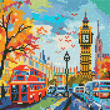 Charger l'image dans la galerie, Mini Diamond Painting 25x25cm - Automne à Londres