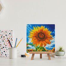 Charger l'image dans la galerie, Mini Diamond Painting 25x25cm - Tournesol Éclatant au Soleil