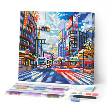 Charger l'image dans la galerie, Mini Diamond Painting 25x25cm - Broderie Diamant Shibuya Pop Art