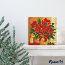 Charger l'image dans la galerie, Mini Diamond Painting 25x25cm - Étoiles de Noël