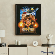 Charger l'image dans la galerie, Broderie Diamant - Harry Potter à l'École des Sorciers Affiche 40x50cm toile tendue sur châssis
