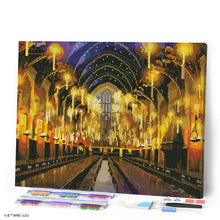 Charger l'image dans la galerie, Diamond Painting - Broderie Diamant - Grande Salle - Harry Potter 40x50cm toile tendue sur châssis
