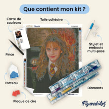 Charger l'image dans la galerie, Broderie Diamant - Harry Potter - Portrait d'Hermione Granger