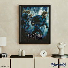Charger l'image dans la galerie, Broderie Diamant - Harry Potter et les Reliques de la Mort - Partie 1 Affiche 40x50cm toile tendue sur châssis