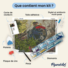 Charger l'image dans la galerie, Broderie Diamant - Harry Potter - Poudlard Express