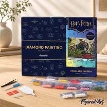 Charger l'image dans la galerie, Broderie Diamant - Poudlard Express - Harry Potter 40x50cm toile tendue sur châssis