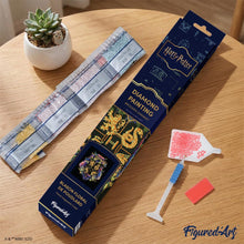 Charger l'image dans la galerie, Broderie Diamant - Harry Potter - Blason Floral de Poudlard
