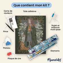 Charger l'image dans la galerie, Broderie Diamant - Hermione Granger - Yume 40x50cm toile tendue sur châssis