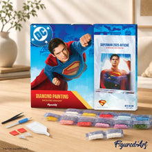 Charger l'image dans la galerie, Broderie Diamant - Superman 2025 Affiche 40x50cm toile tendue sur châssis