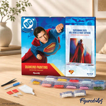 Charger l'image dans la galerie, Broderie Diamant - Superman 2025 Vol vers le Haut Affiche 40x50cm toile tendue sur châssis