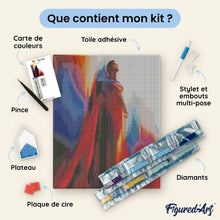 Charger l'image dans la galerie, Broderie Diamant - Superman 2025 Vol vers le Haut Affiche 40x50cm toile tendue sur châssis
