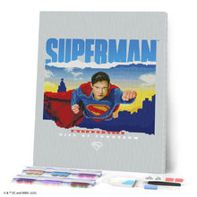 Charger l'image dans la galerie, Diamond Painting - Broderie Diamant - Superman avec Horizon 40x50cm toile tendue sur châssis