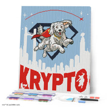 Charger l'image dans la galerie, Diamond Painting - Broderie Diamant - Krypto Volant - Superman 40x50cm toile tendue sur châssis