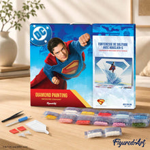 Charger l'image dans la galerie, Broderie Diamant - Forteresse de Solitude - Superman 40x50cm toile tendue sur châssis