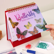 Charger l&#39;image dans la galerie, Calendrier Broderie Diamant 2026 - Papillons