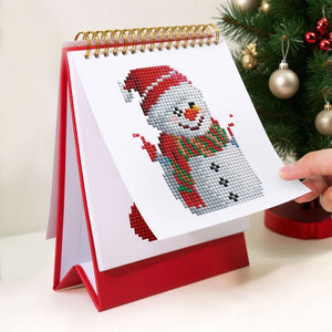 Calendrier Diamond Painting 2026 - Icônes de Noël