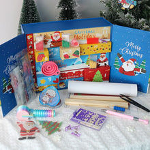 Charger l&#39;image dans la galerie, Diamond Painting Calendrier de l&#39;Avent 2025 - 12 Jours d&#39;Éclat (Bleu)