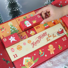 Charger l&#39;image dans la galerie, Diamond Painting Calendrier de l&#39;Avent 2025 - 12 Jours d&#39;Éclat (Rouge)