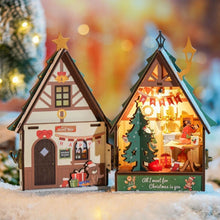 Charger l&#39;image dans la galerie, Maison Miniature Maison de Noël Scintillante