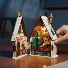 Charger l&#39;image dans la galerie, Maison Miniature Maison de Noël Scintillante