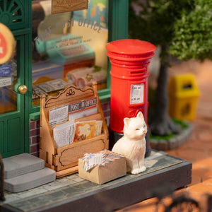 Maison Miniature Bureau de Poste