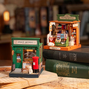 Maison Miniature Bureau de Poste