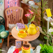 Charger l&#39;image dans la galerie, Maison Miniature Jardin de Thé Élégant
