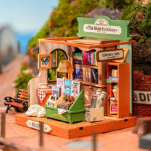 Charger l&#39;image dans la galerie, Maison Miniature La Librairie de la Muse