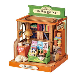 Maison Miniature La Librairie de la Muse