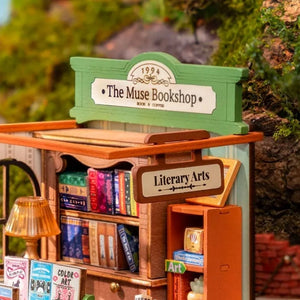 Maison Miniature La Librairie de la Muse