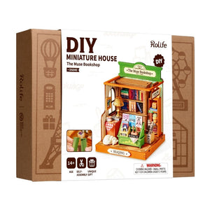 Maison Miniature La Librairie de la Muse