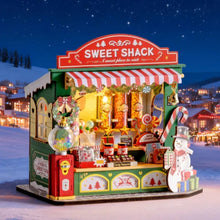 Charger l'image dans la galerie, Maison Miniature - Stand de friandises de Noël