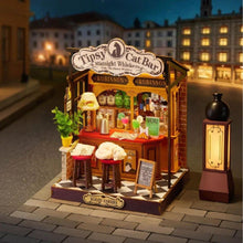 Charger l'image dans la galerie, Maison Miniature - Bar du chat Tipsy Figured'Art