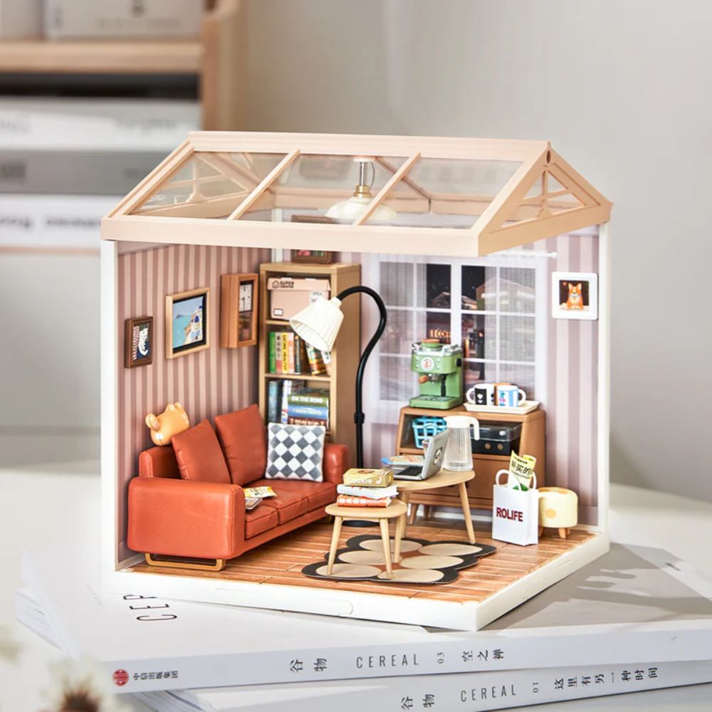Maison Miniature Salon Douillet
