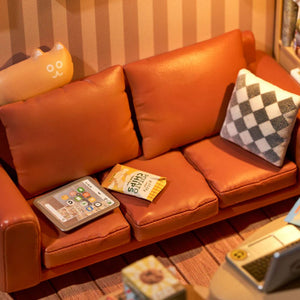 Maison Miniature Salon Douillet