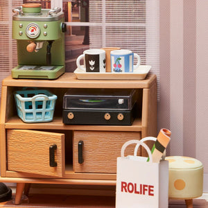 Maison Miniature Salon Douillet