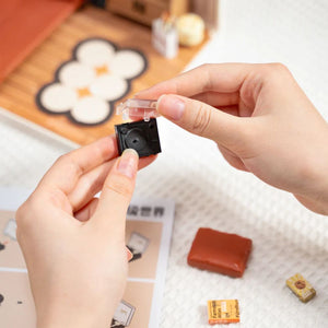 Maison Miniature Salon Douillet